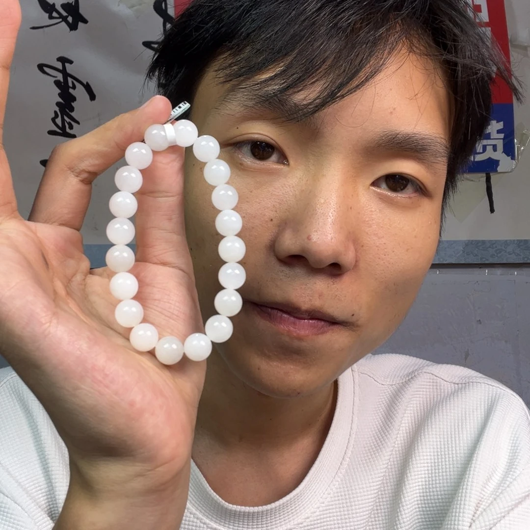 颈饰未镶嵌和田玉多样性高端羊脂玉卡10货头