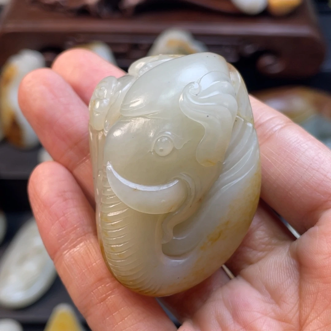 未镶嵌和田玉把件