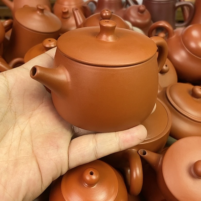 【闪购商品】茶壶朱泥130cc000000000000000