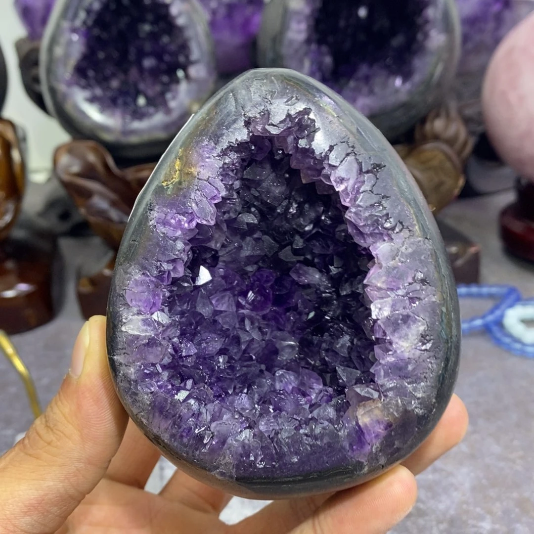珠宝半成品未镶嵌紫晶436