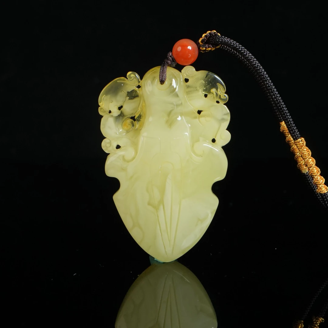 DY-M2635 仿古龙吊坠 21.72g