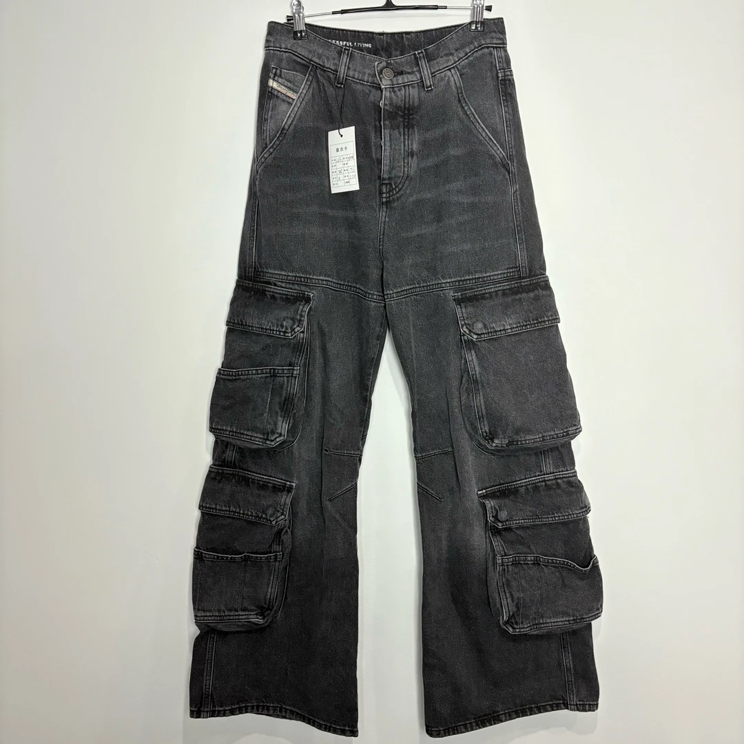 99新 Diesel （vd）ro平替 cargo工装牛仔裤23码 0328