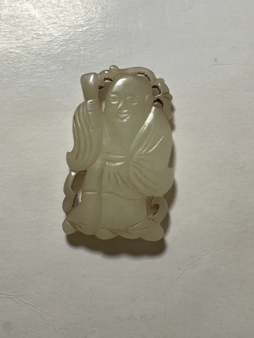 和田白玉寿星学习品（不开门）