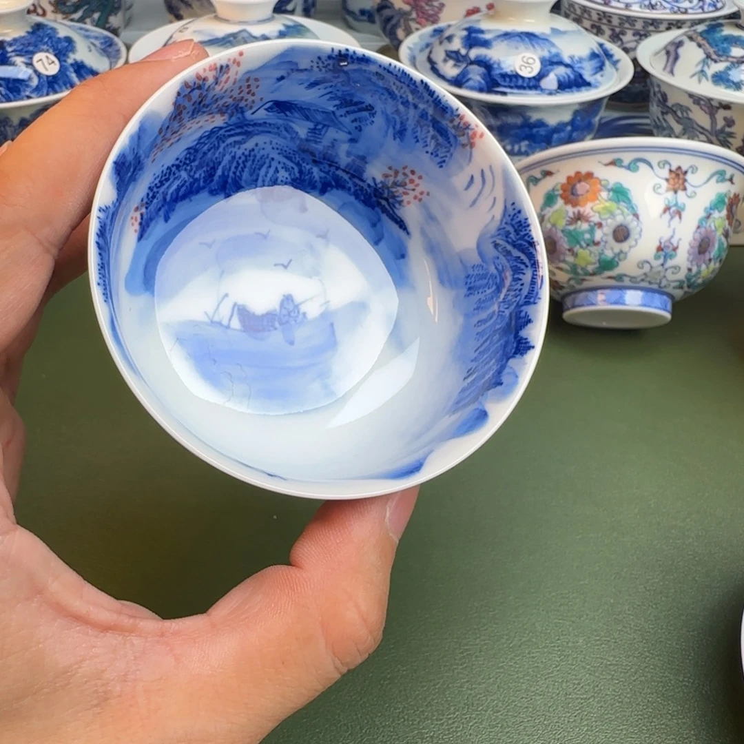 纯手工纯手绘茶具48