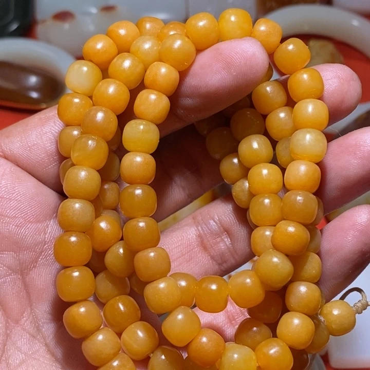 和田玉未镶嵌套链