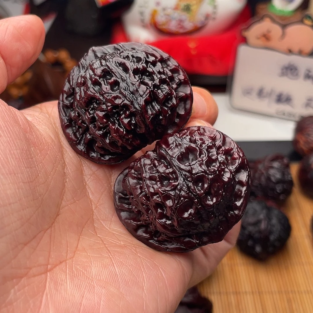 吊坠文玩核桃宫灯@