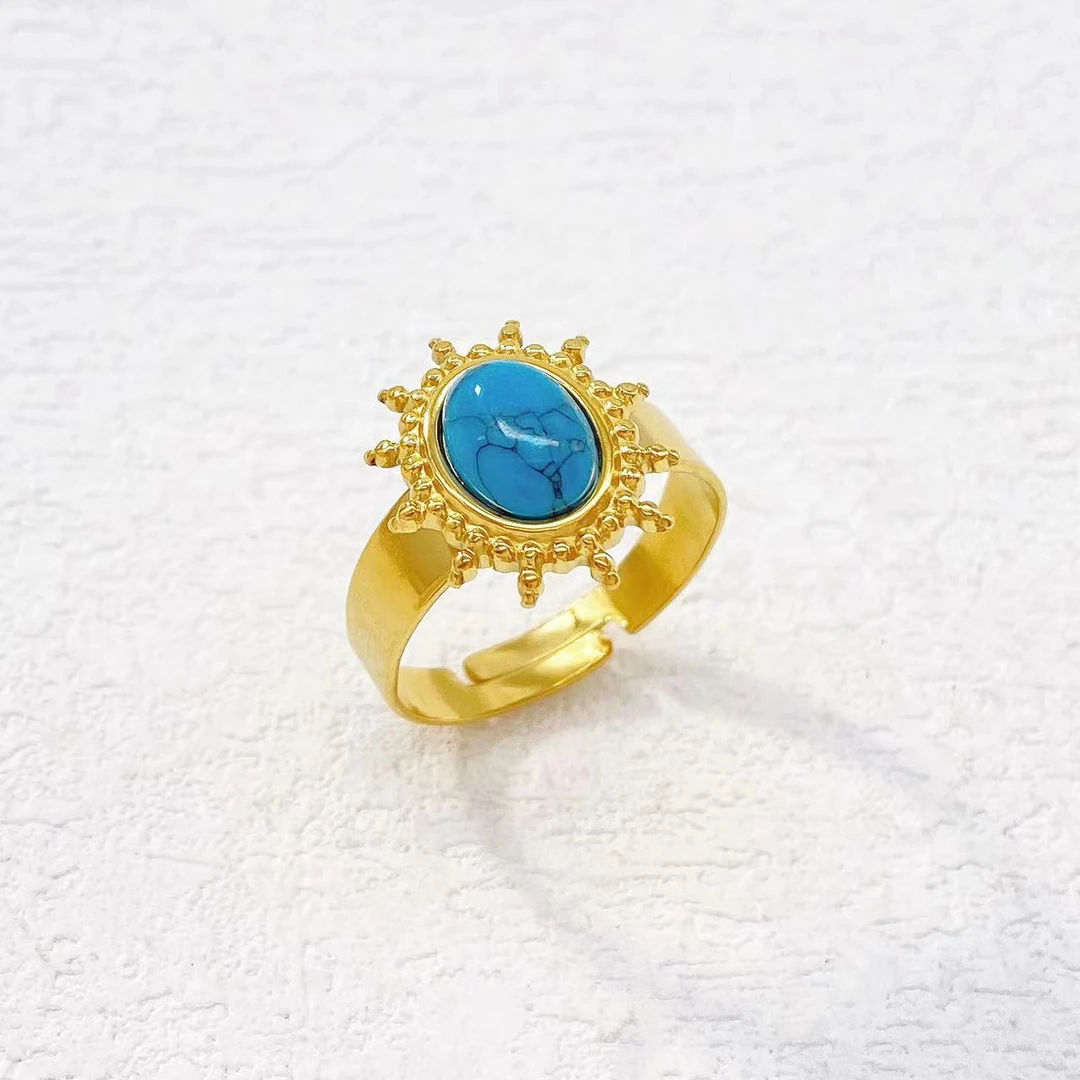 钛钢戒指 木木（ZF2345）开口戒指