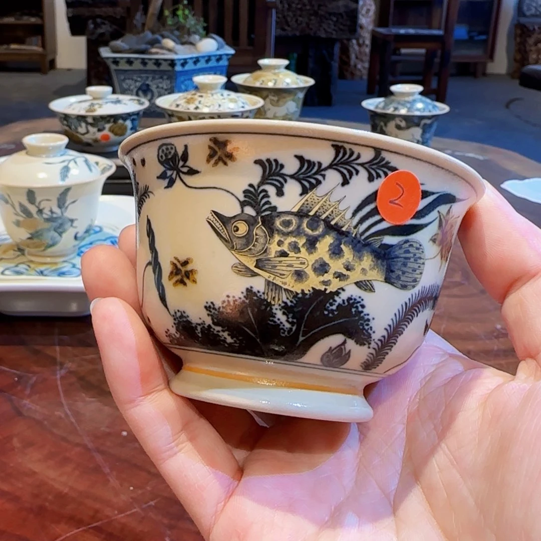 一生一物仿元青花2号釉