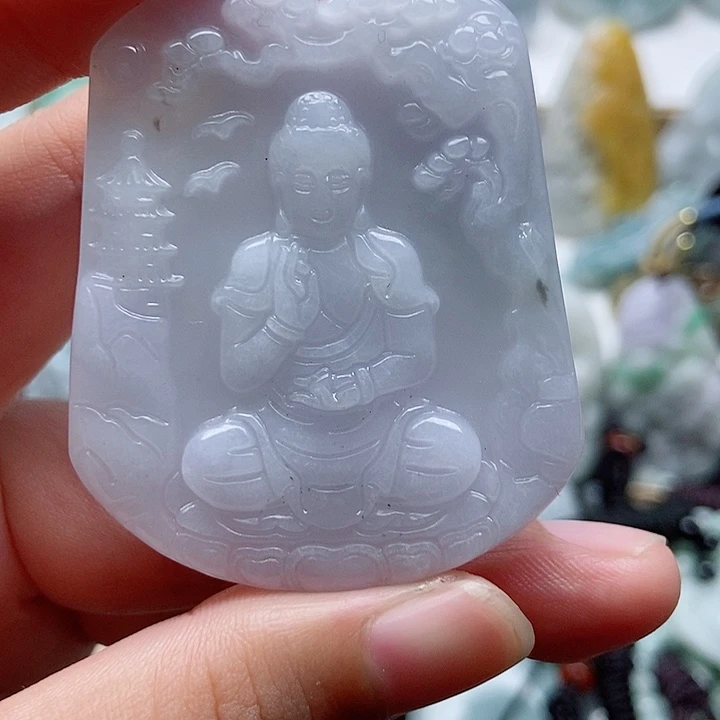 吊坠(不含链)未镶嵌翡翠1