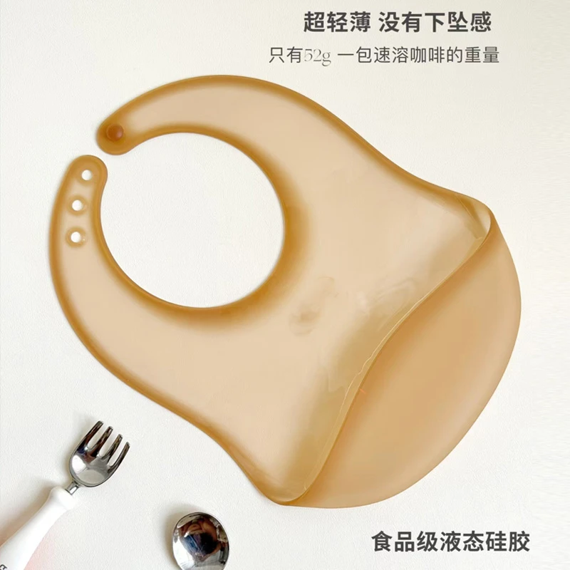 【刮码发】围兜婴儿辅食吃饭饭兜小宝宝防水食饭兜婴儿围嘴