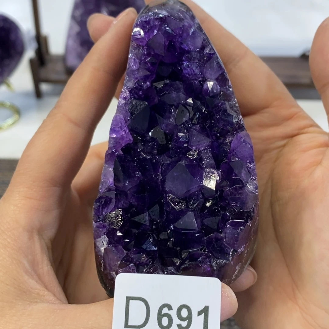 紫晶摆件未镶嵌摆件