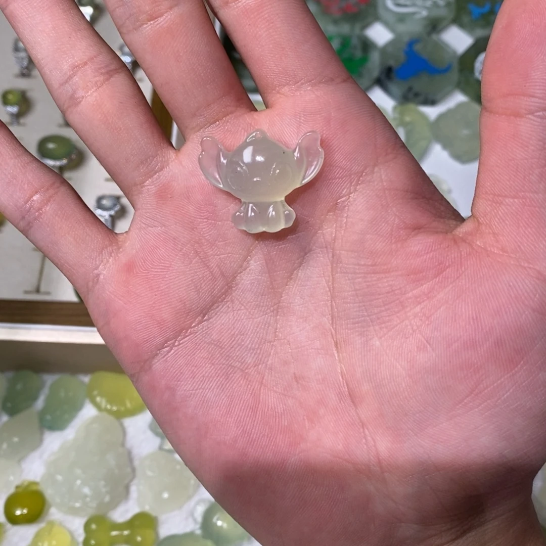 岫玉未镶嵌吊坠(不含链)两单包邮