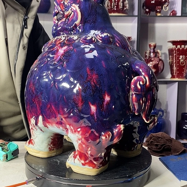 瓷片中国神垕精品钧瓷
