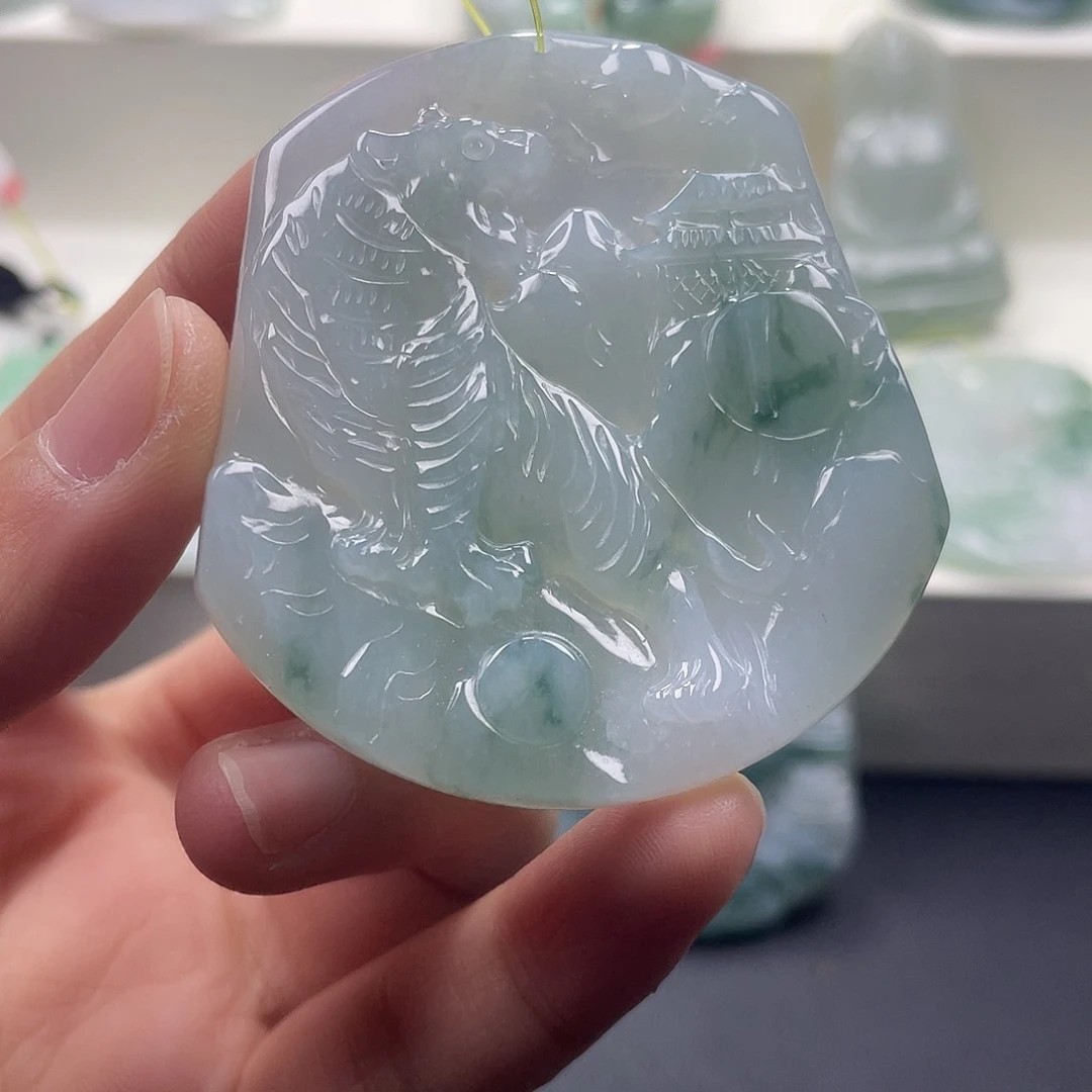 翡翠未镶嵌颈饰翡翠000000000