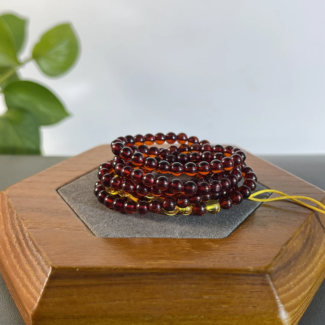 JXW31-03   琥珀-珠链