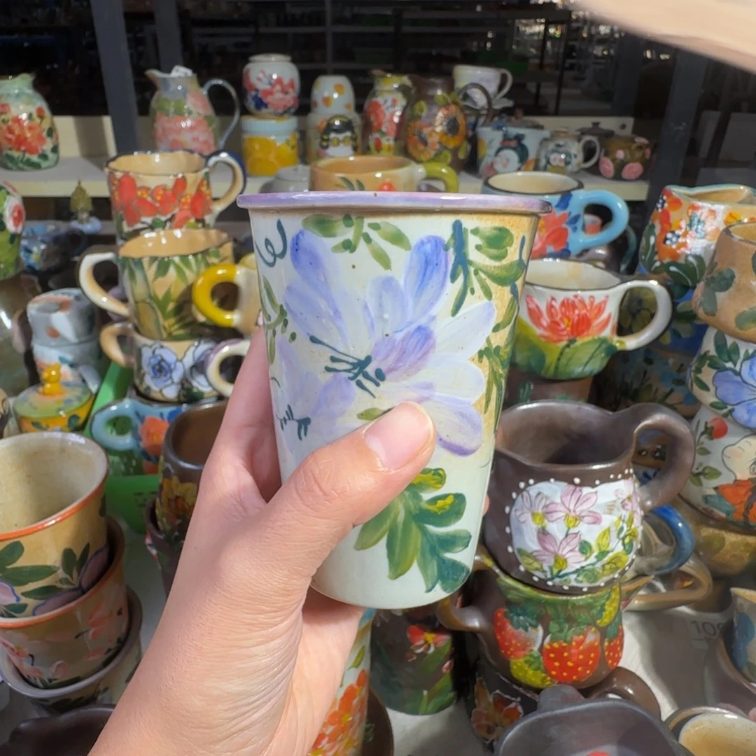 景德镇手工陶瓷釉下彩紫砂正品10