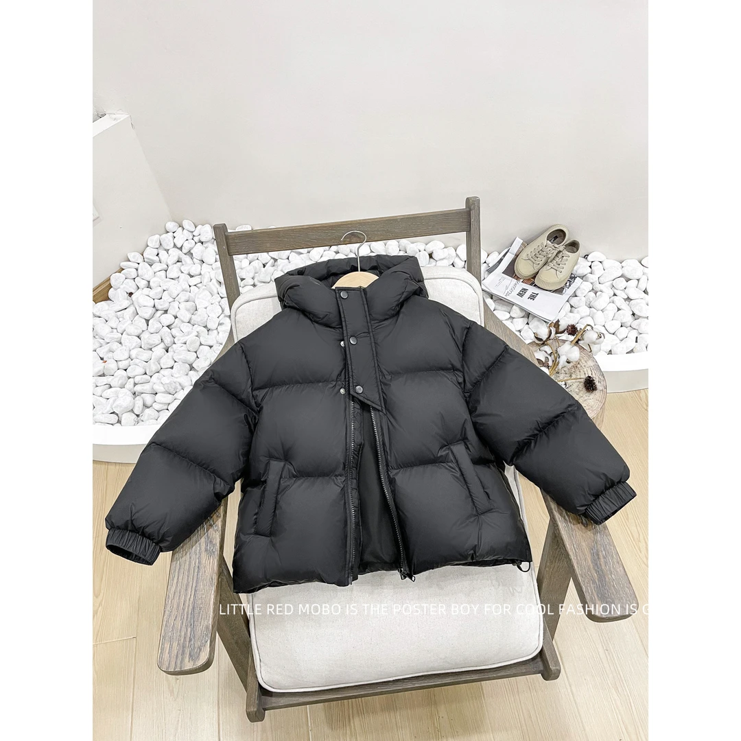 【现现】童装新国标90白鸭儿童羽绒服加厚2024冬季外套MMY841192