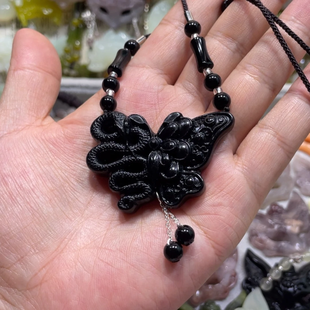 【闪购商品】岫玉颈饰未镶嵌36吊坠