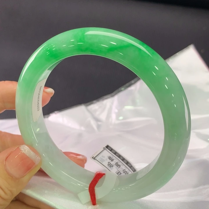 未镶嵌手镯翡翠正圈59