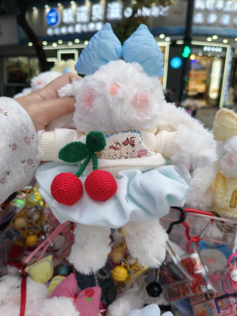 娃衣款兔子挂件随机发可许愿色系