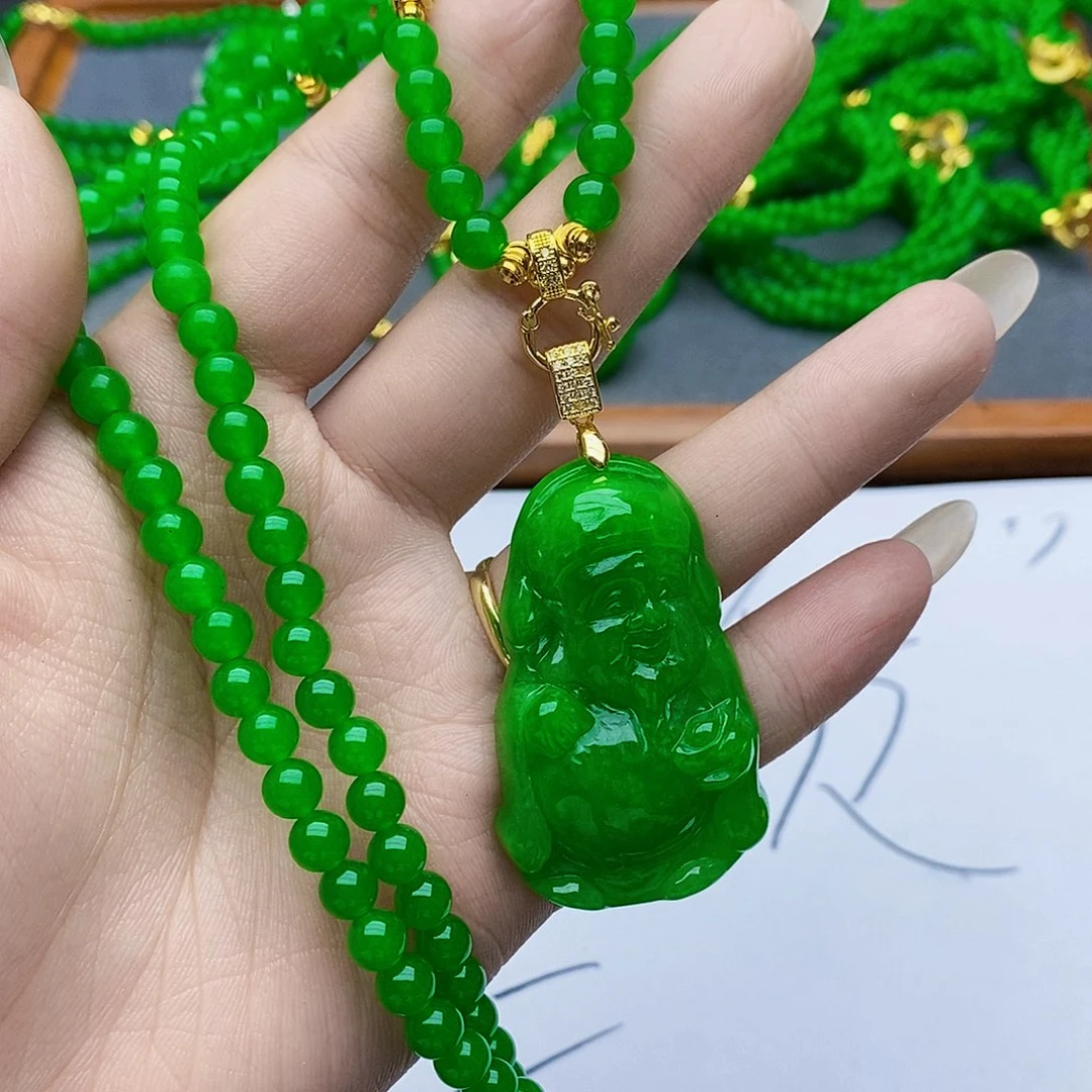 纯铜锆石合金项链