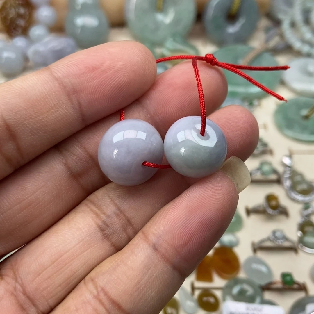 翡翠未镶嵌颈饰14