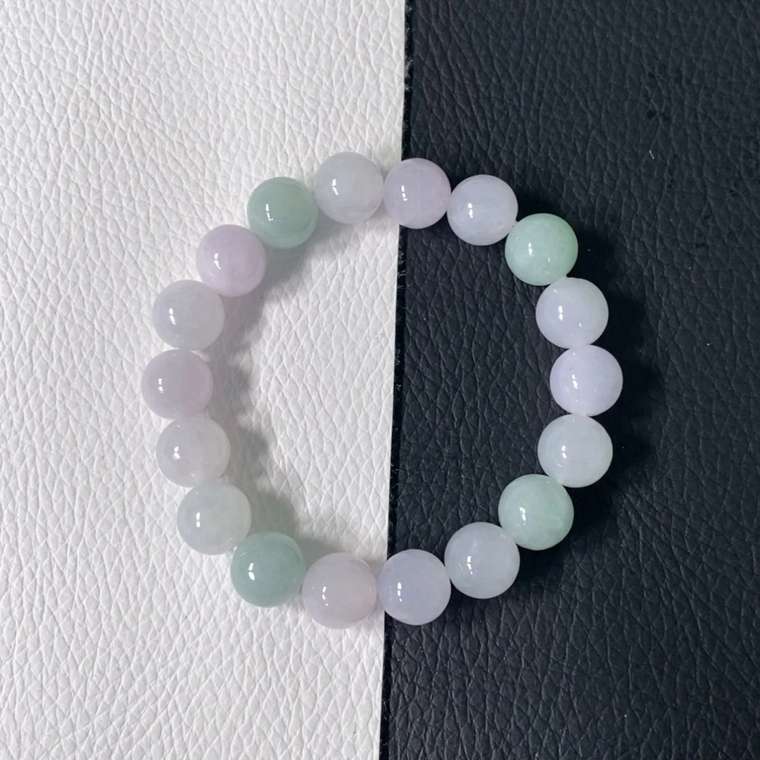 翡翠手串未镶嵌卡 10+