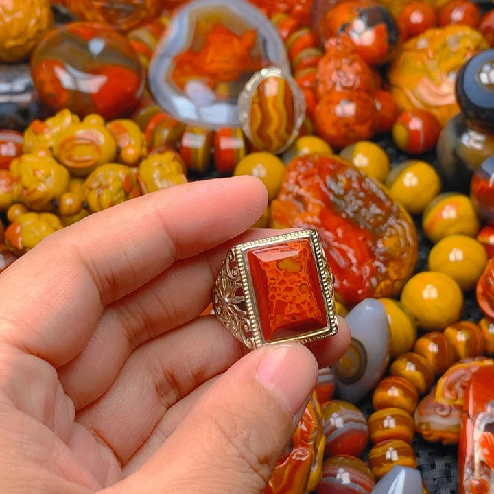 玛瑙/玉髓未镶嵌手串