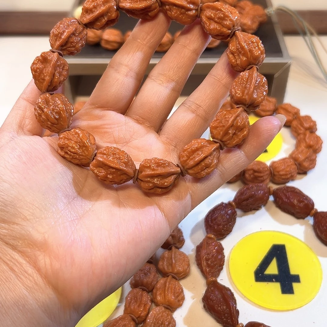 文玩核桃手串小金蟾