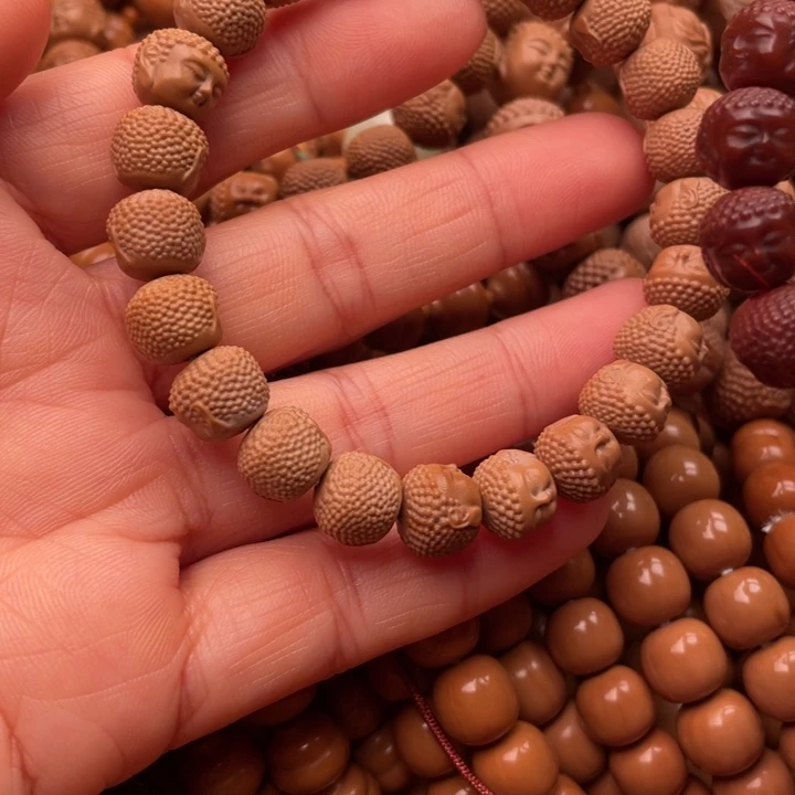 手串猴头核桃l*h宝宝佛