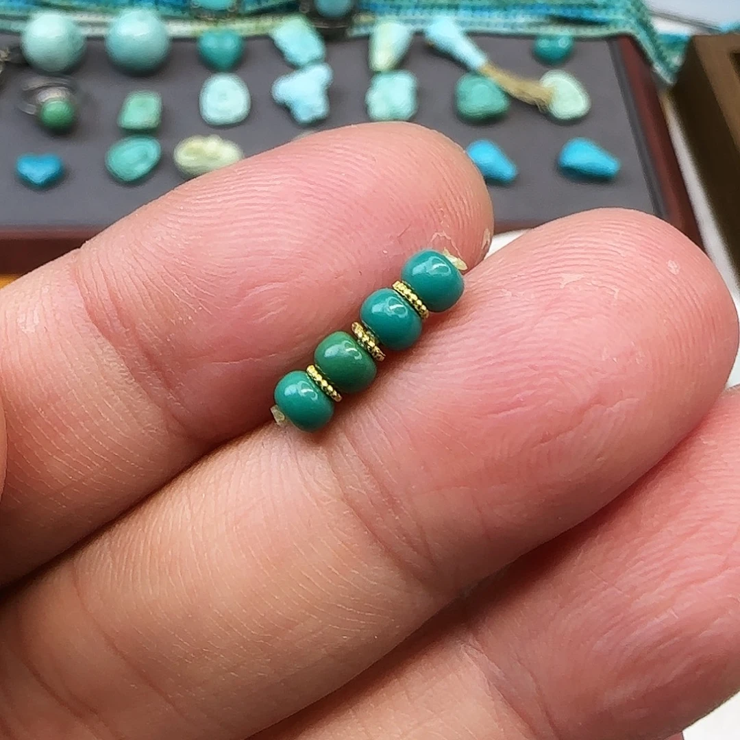 绿松石未镶嵌配饰