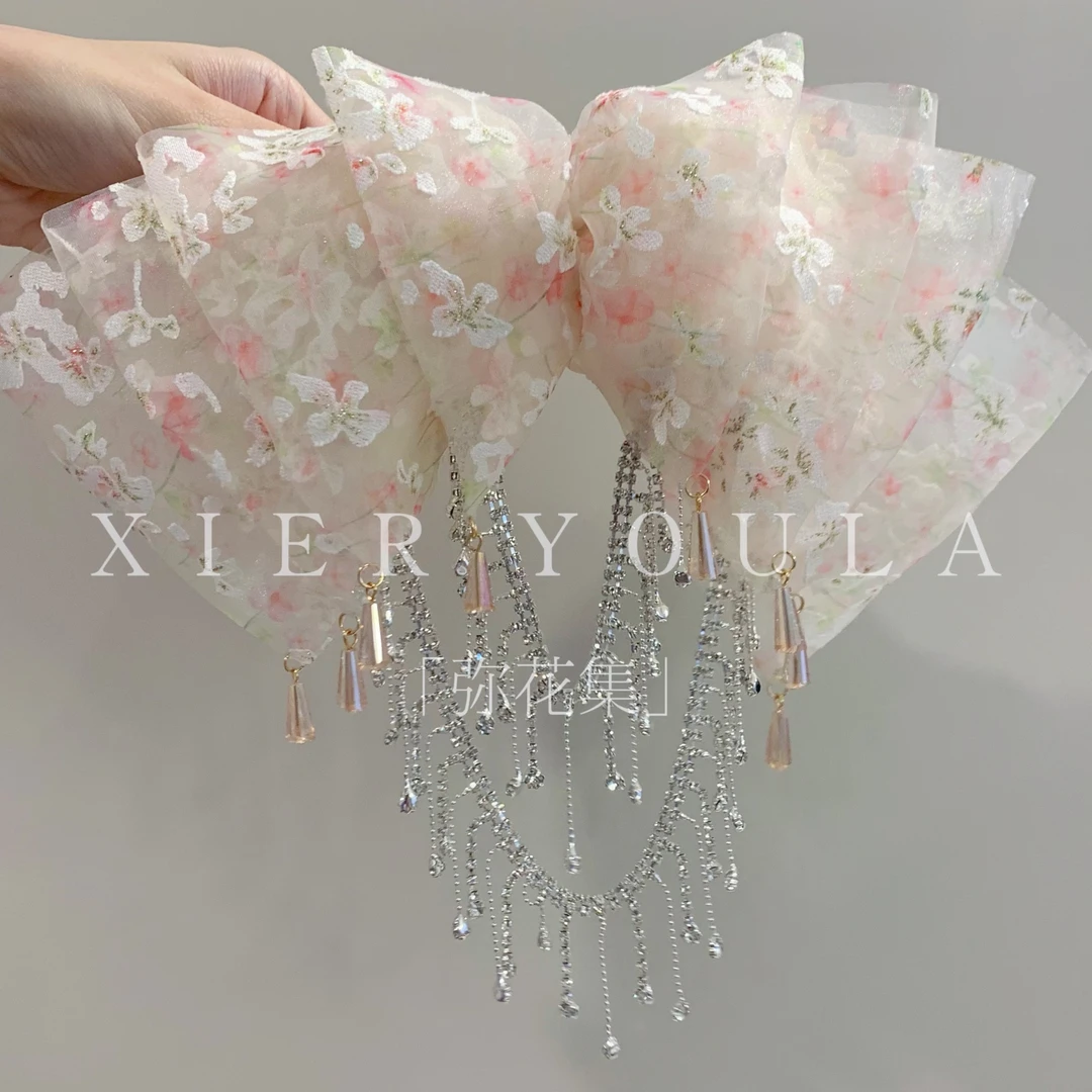 【喜儿ula】「弥花集」2-15-3春日温柔仙气蓬松碎花精致弹簧夹