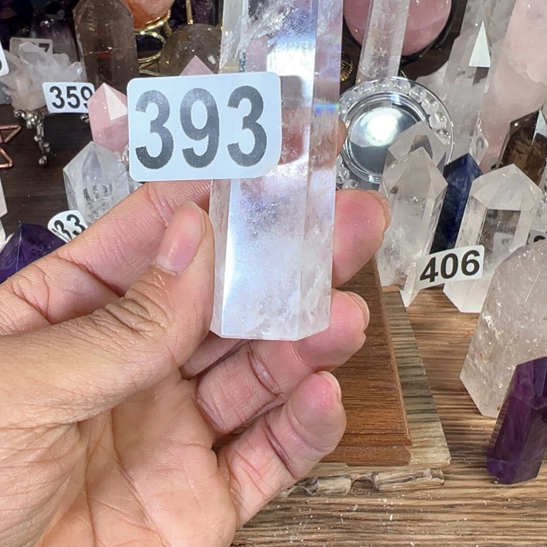 水晶天然水晶，默认微瑕未镶嵌