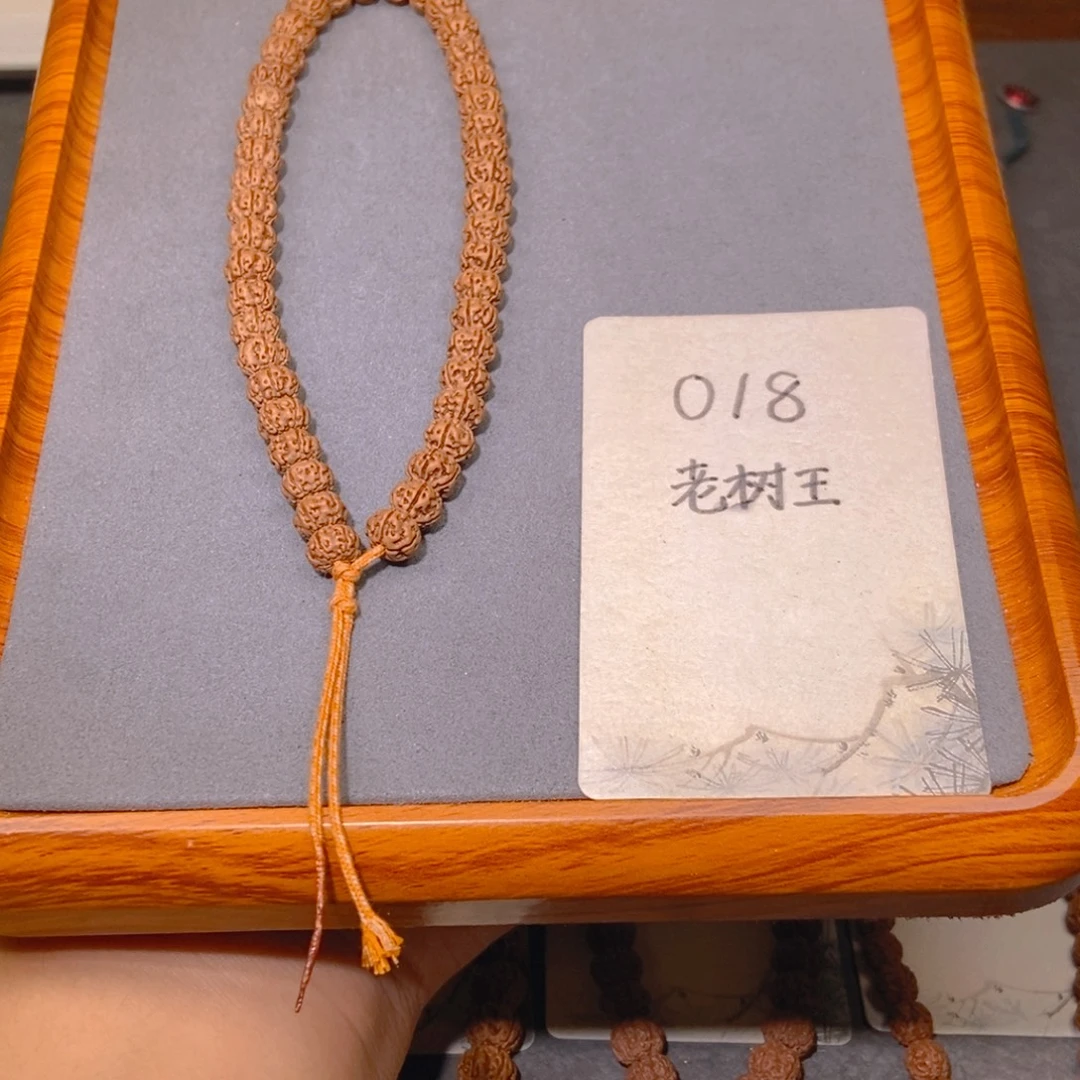 金刚菩提手串018老树王8.9