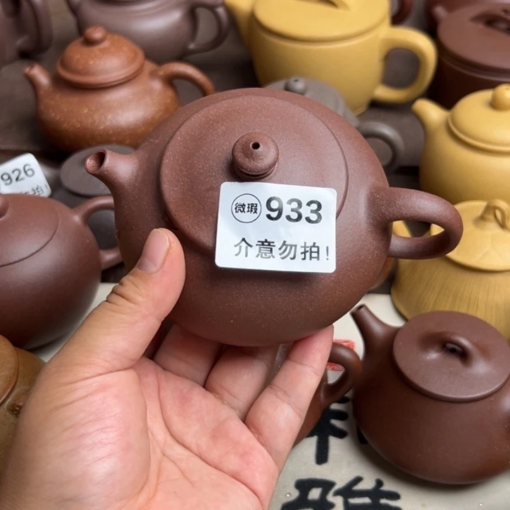 再***煌茶壶紫砂紫泥半手工220cc左右瑕疵
