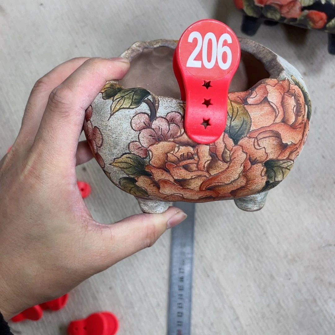 紫砂花盆小*陶瓷多肉花盆精品