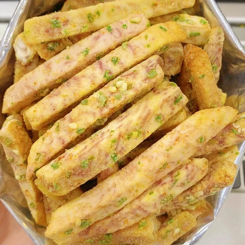 广西荔浦芋头条蟹黄味香芋条香芋片网红休闲吃货好吃零食茶点小吃