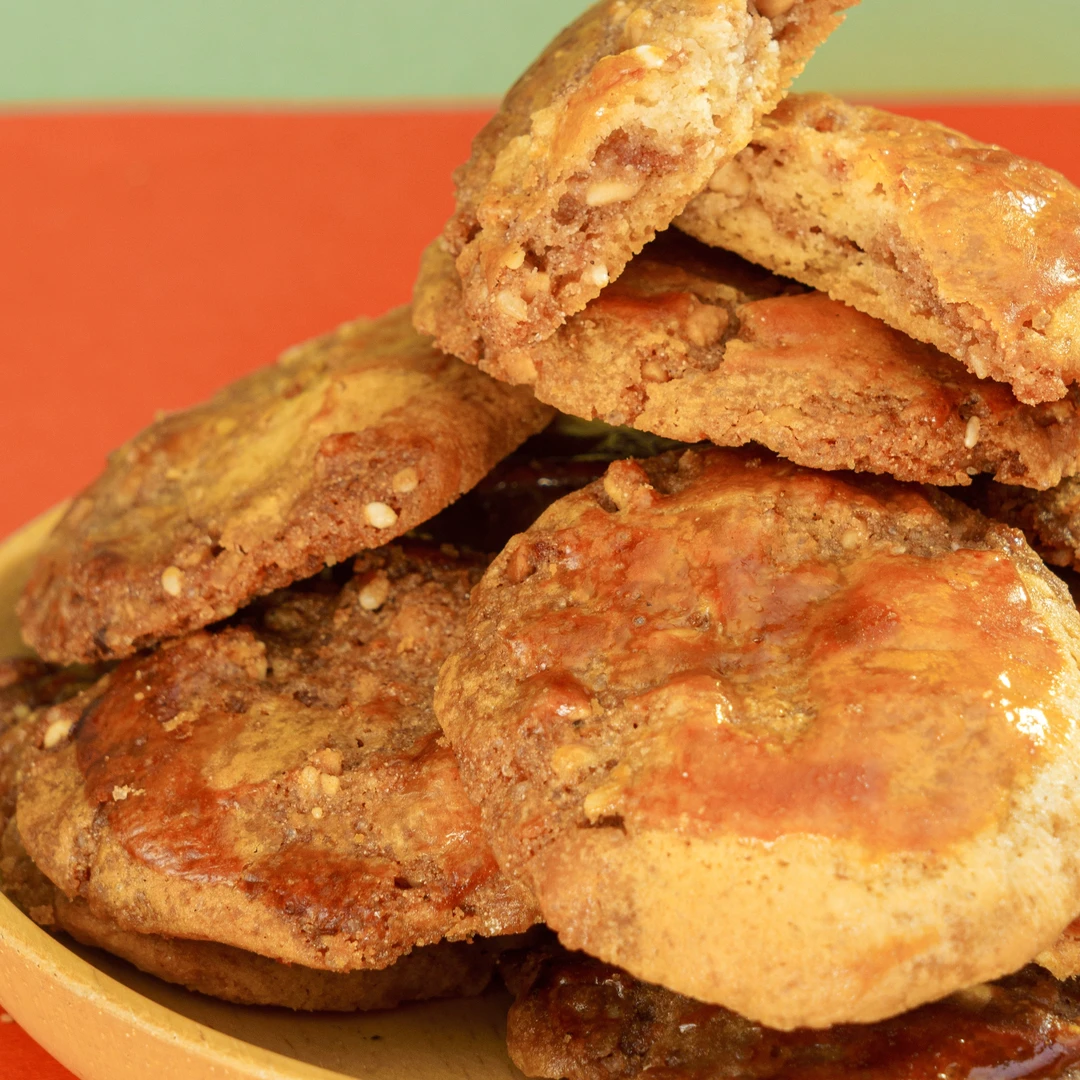 欢姐南乳原味鸡仔饼(小凤饼)欢姐伦教糕广东非遗传承人匠心手工