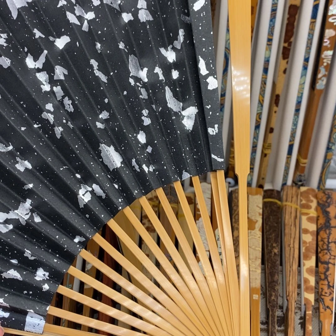 扇子玉竹精工马牙头折扇