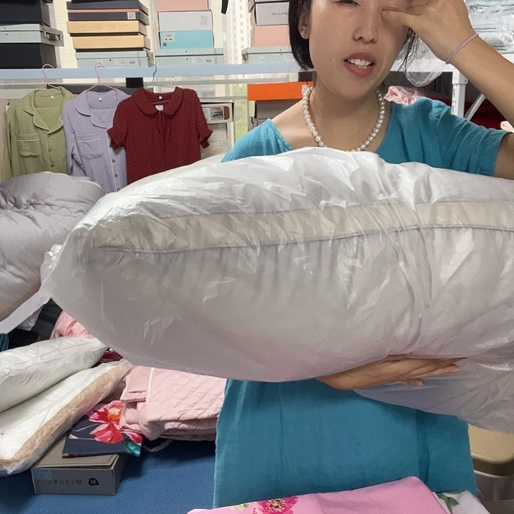 棉棉枕芯一对灰色