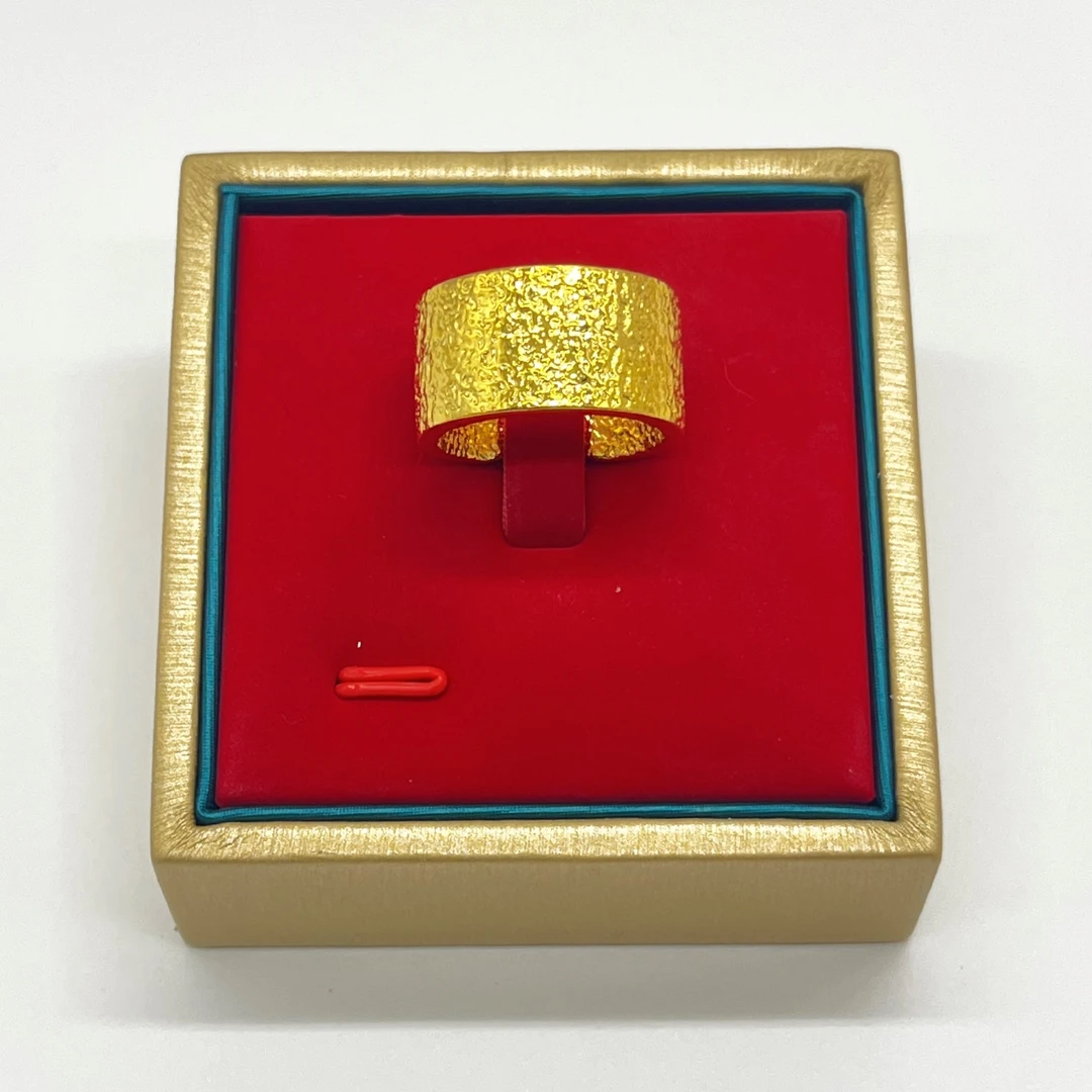 足银戒指 足银戒指纸醉金迷开口戒指