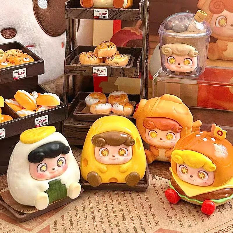 【拆盒】q宝料理王潮玩正品盲盒