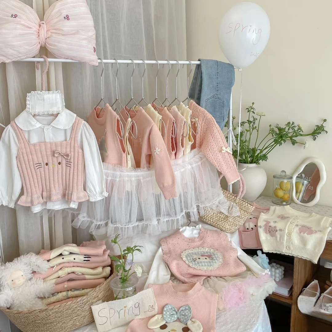 现【001-030】儿童春秋套装女童时尚洋气韩版童装