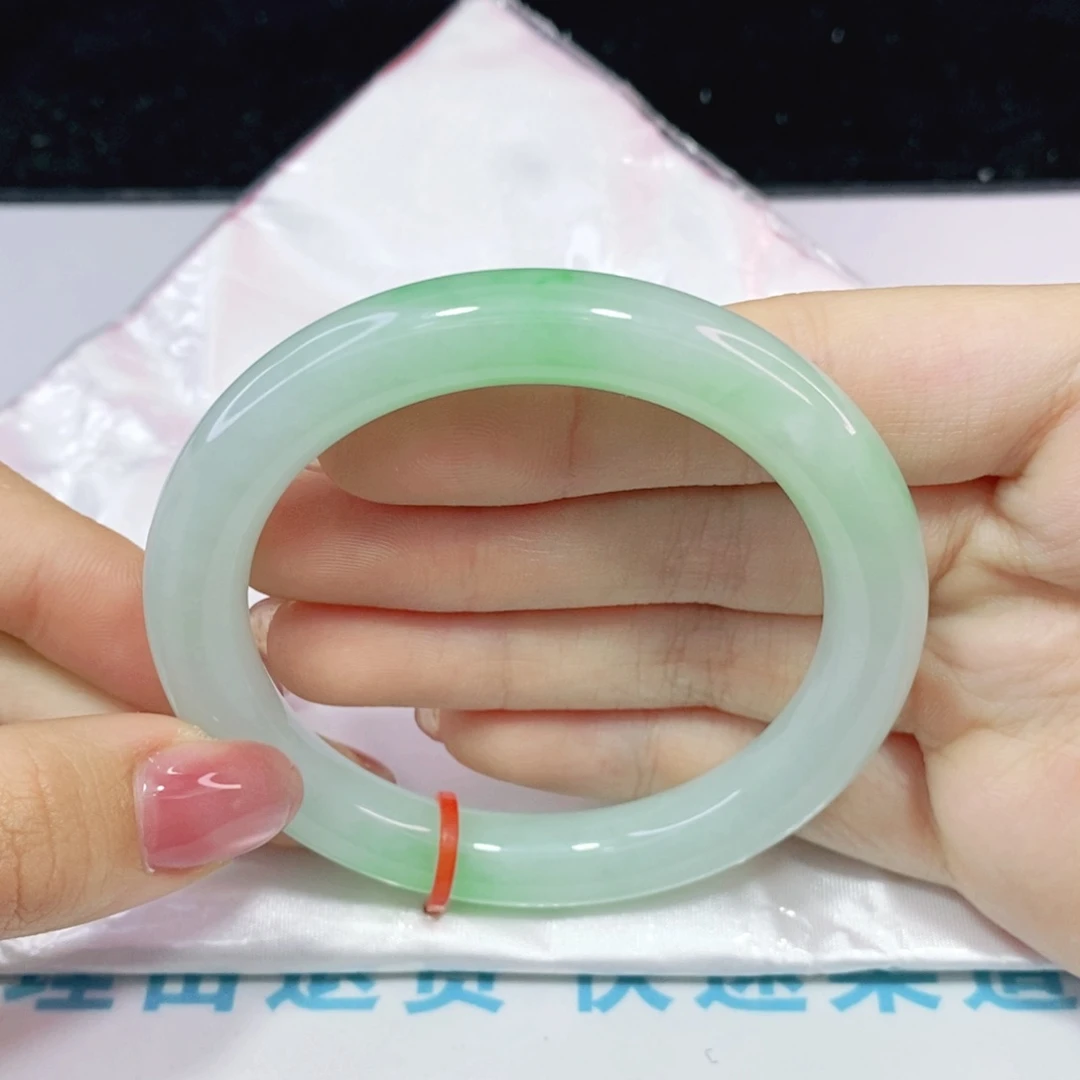 未镶嵌手镯翡翠54圈