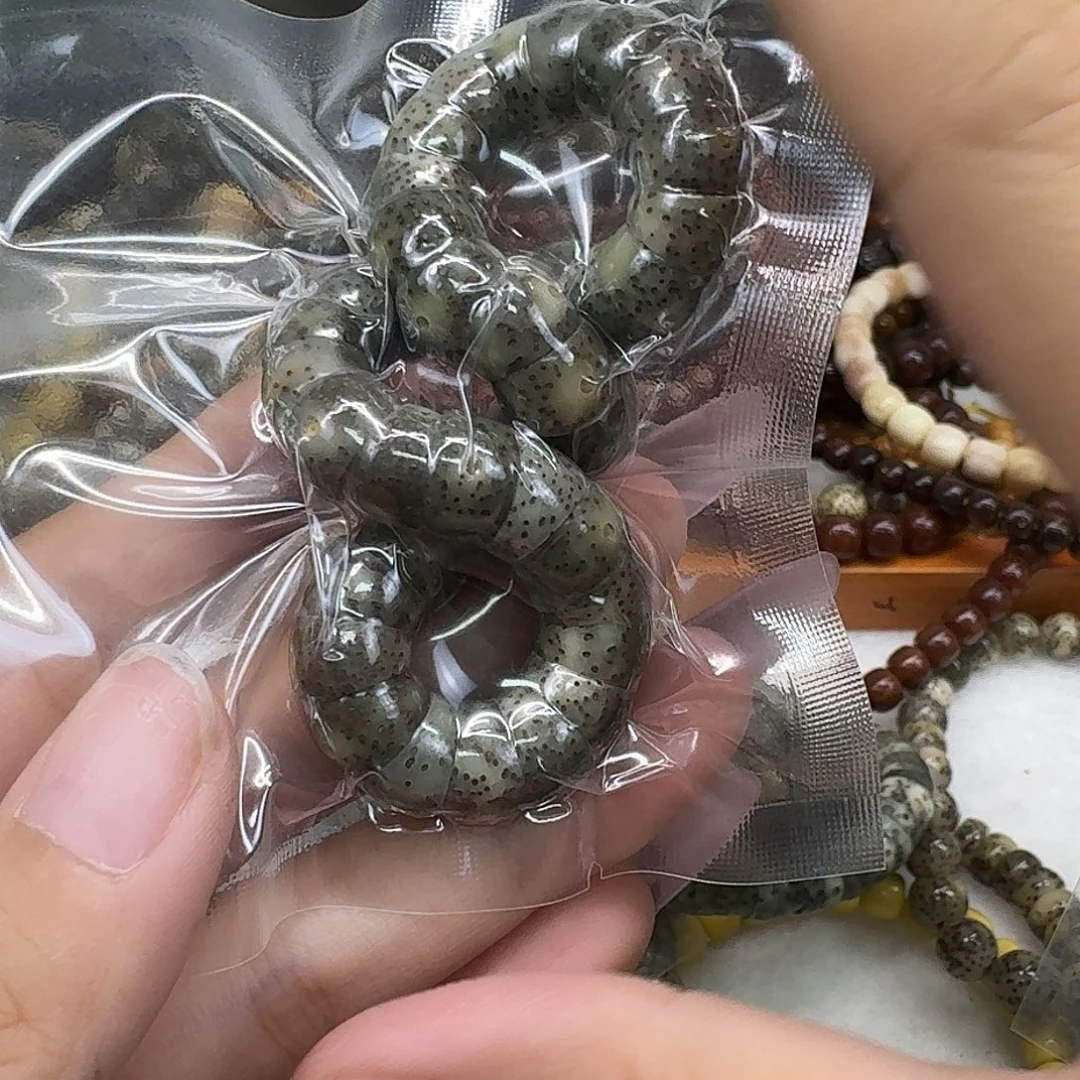 手串星月菩提32荣耀糯冰绿幽灵大肠10