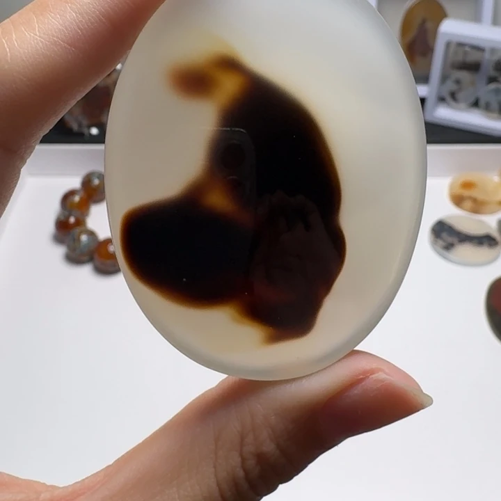 玛瑙/玉髓未镶嵌摆件