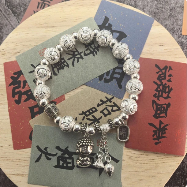 水贝精品银手链（无礼盒）SL303