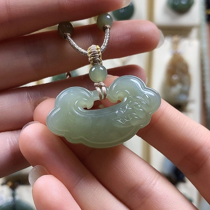 颈饰未镶嵌和田玉?***?