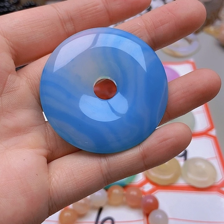 【闪购商品】未镶嵌玛瑙/玉髓珠宝半成品玉*子