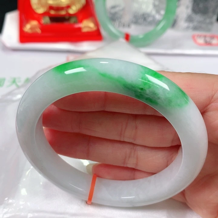 未镶嵌手镯翡翠   编号DH1224 正圈58